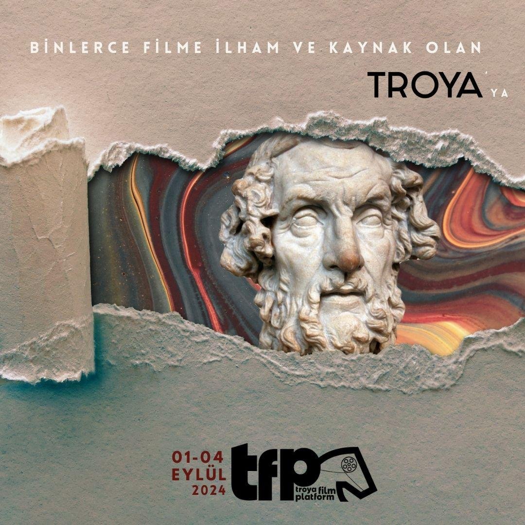 Binlerce filme ilham ve kaynak olan Troya’ya…