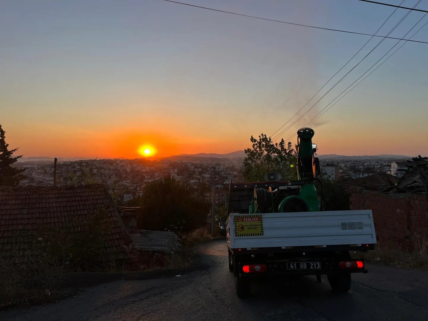 Gebze’de İlaçlama Çalışmaları Sürüyor  