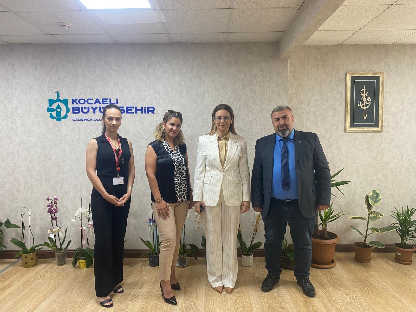 DDC Başkan Vekili , Büyükşehir Başkan Vekili ile buluştu