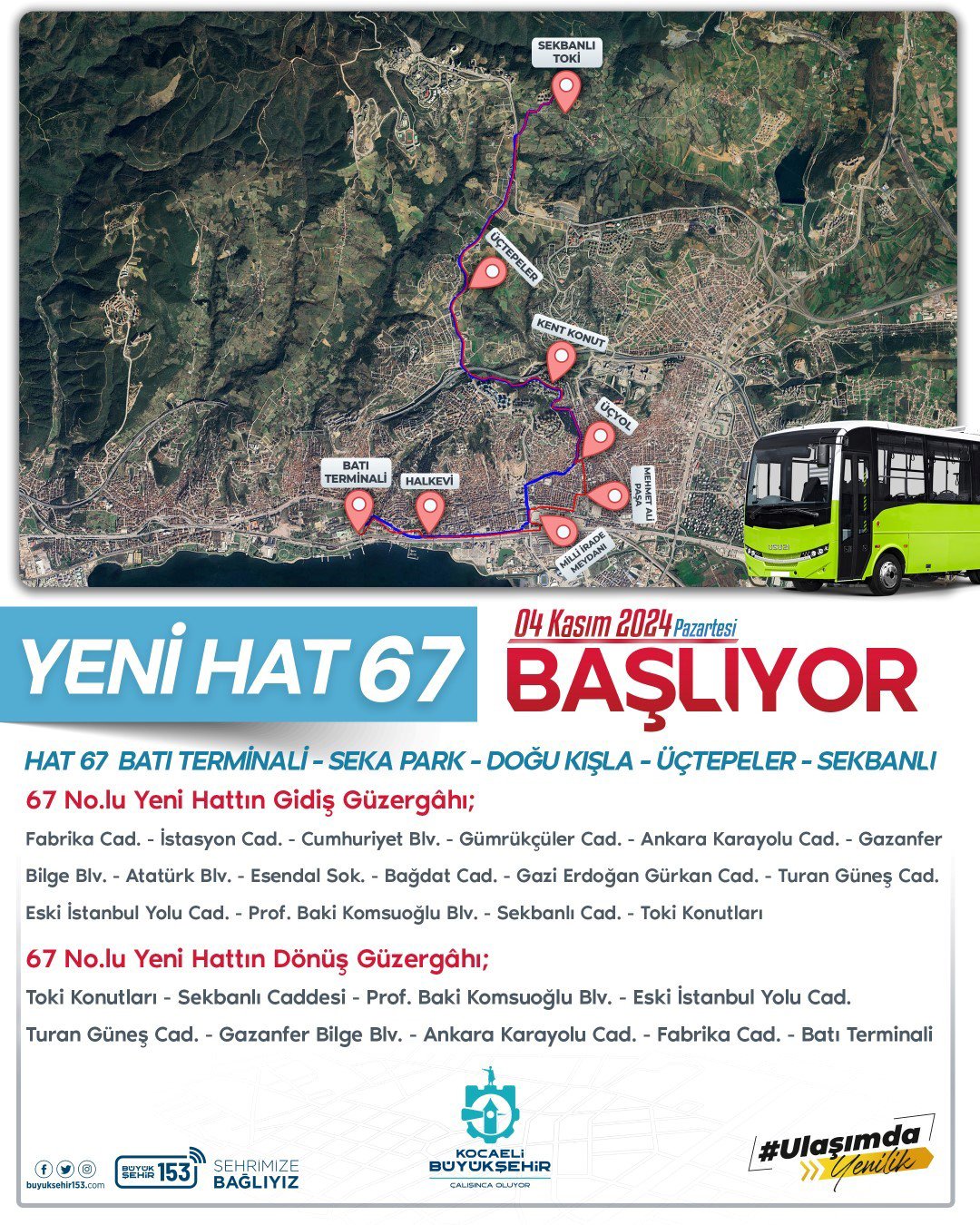 HAT 67 seferlerine başlıyor