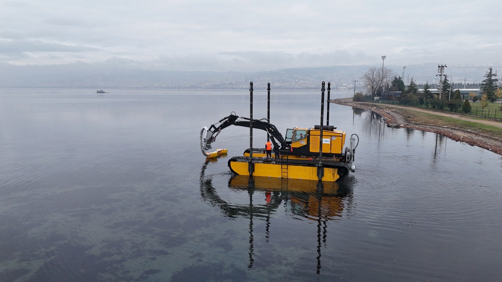 Körfez’in temizliği için takviye güç