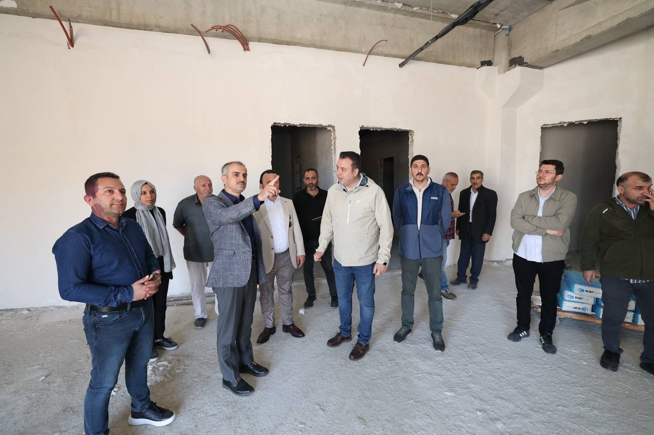 Çiftçi, “Kapalı spor salonunda adım adım sona yaklaşıyoruz”