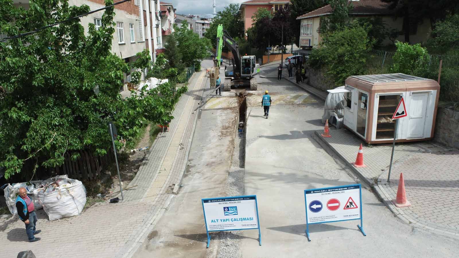 GEBZE ADEM YAVUZ VE İSTASYON MAHALLELERİ’NE YENİ ALTYAPI