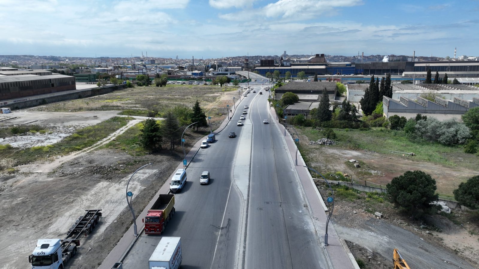 Gebze Ankara Caddesi’nde kavşaklar yenileniyor
