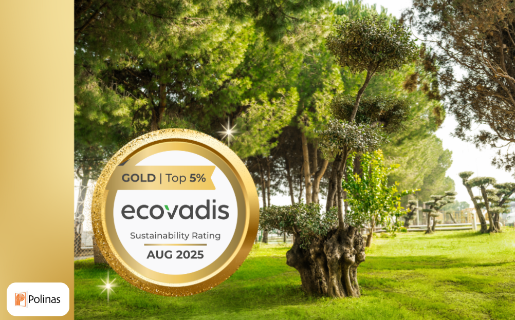 Polinas’ın sürdürülebilirlik çalışmalarına altın madalya