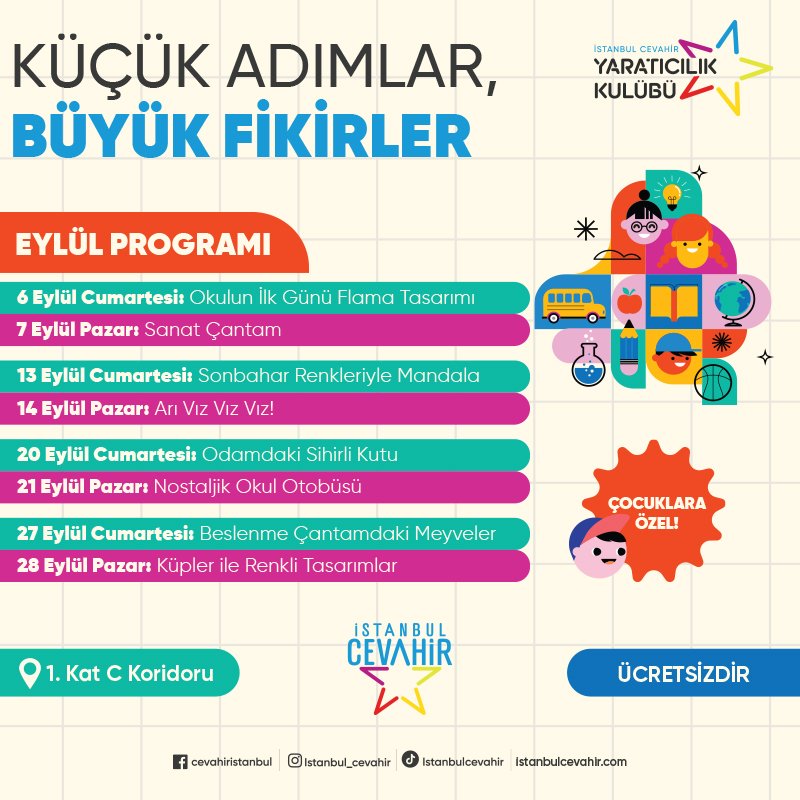 MİNİKLER İSTANBUL CEVAHİR’DE YETENEĞİNİ KEŞFEDİYOR