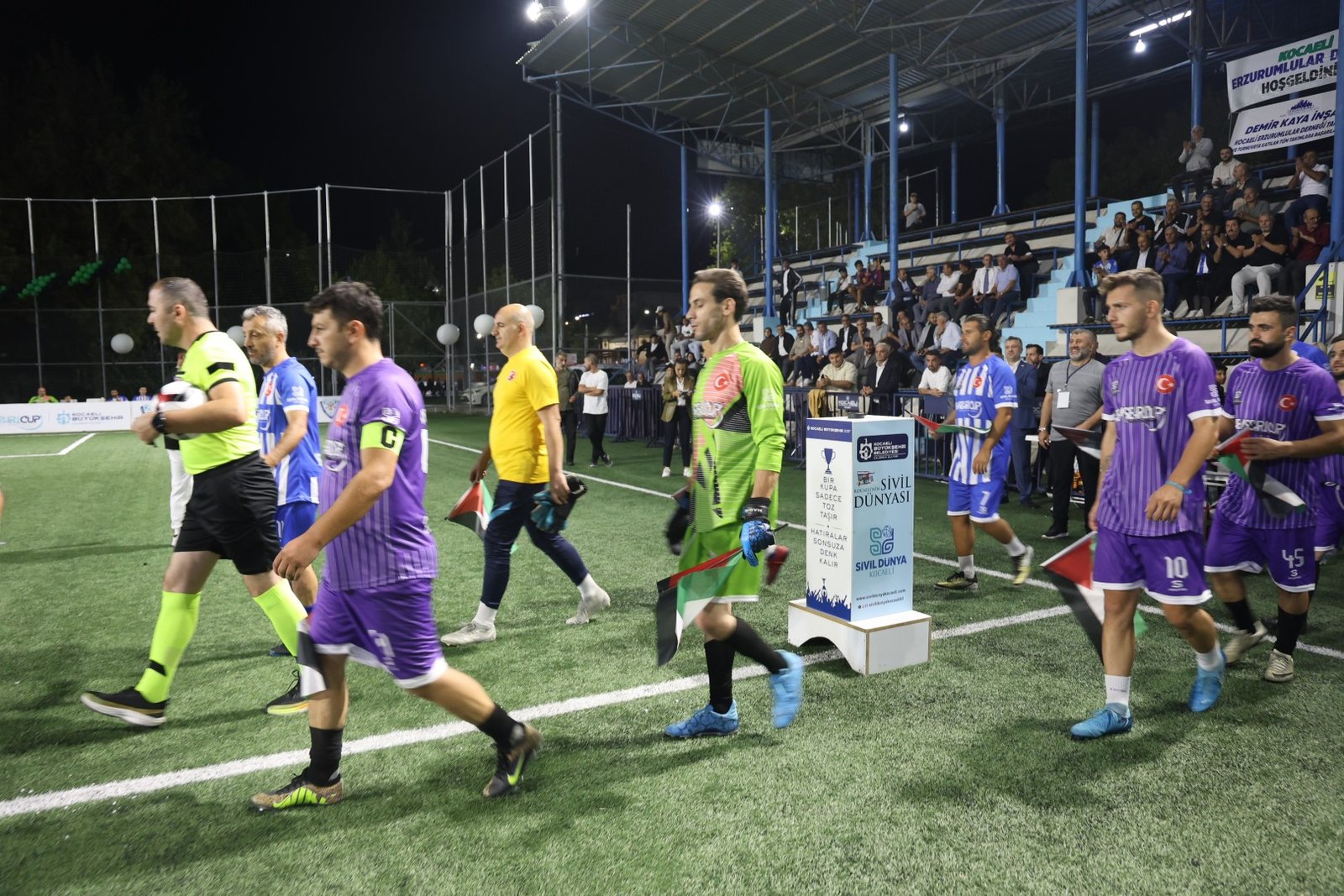 Hemşehri Cup’ta fileler golle doldu