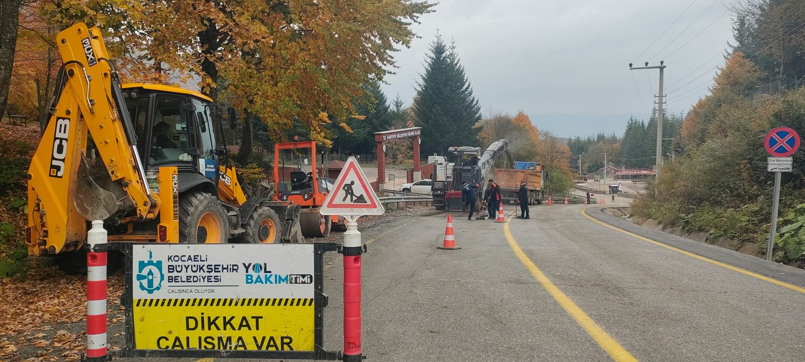 Kartepe zirve yolunda hazırlıklar tamam