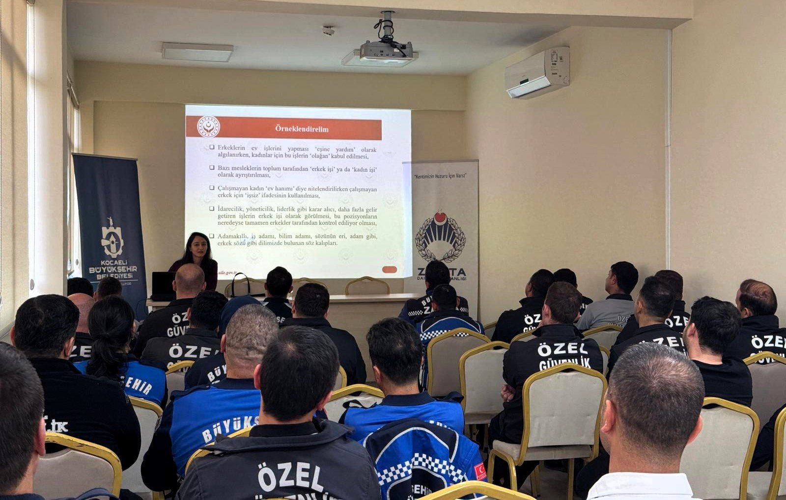 Zabıtaya “şiddet” konulu seminer