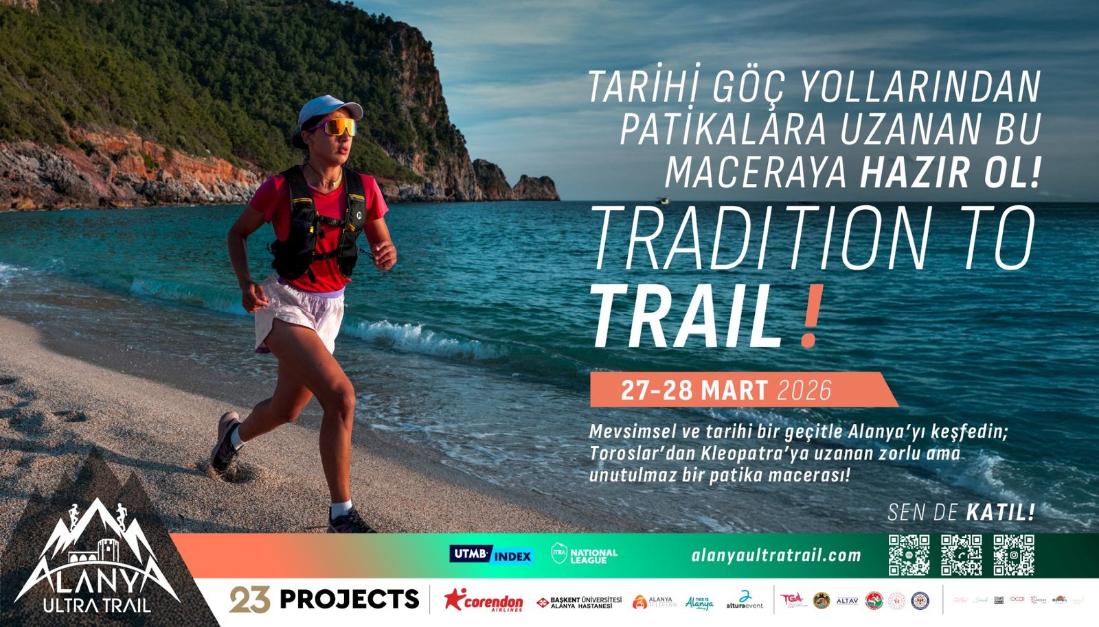Alanya Ultra Trail 2026 İçin Geri Sayım Başladı