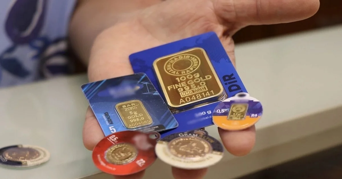 Gram altın fiyatlarındaki yükselişi gösteren grafik