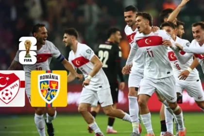 A Milli Takım'ın Dünya Kupası elemelerinde Romanya ile oynayacağı kritik maç öncesi futbolcuların sahaya çıkışı