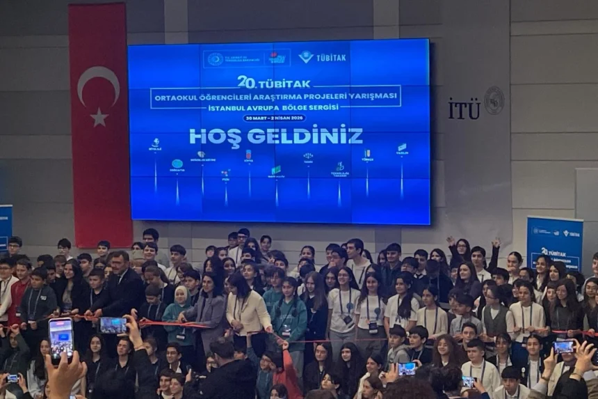 Keşan Rasim Ergene Ortaokulu öğrencilerinin TÜBİTAK yarışması için hazırladıkları proje.