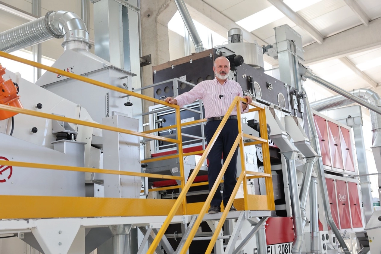 Kayseri Kocasinan Belediyesi Hububat Eleme ve Paketleme Tesisi çiftçi desteği