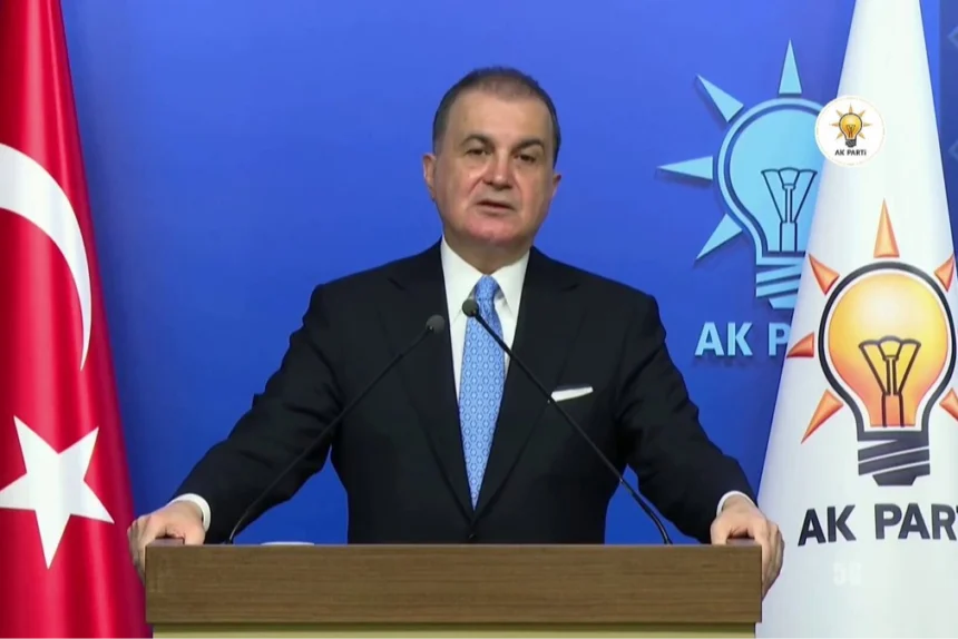 AK Parti Sözcüsü Ömer Çelik, Netanyahu'ya sert tepki gösterdi.