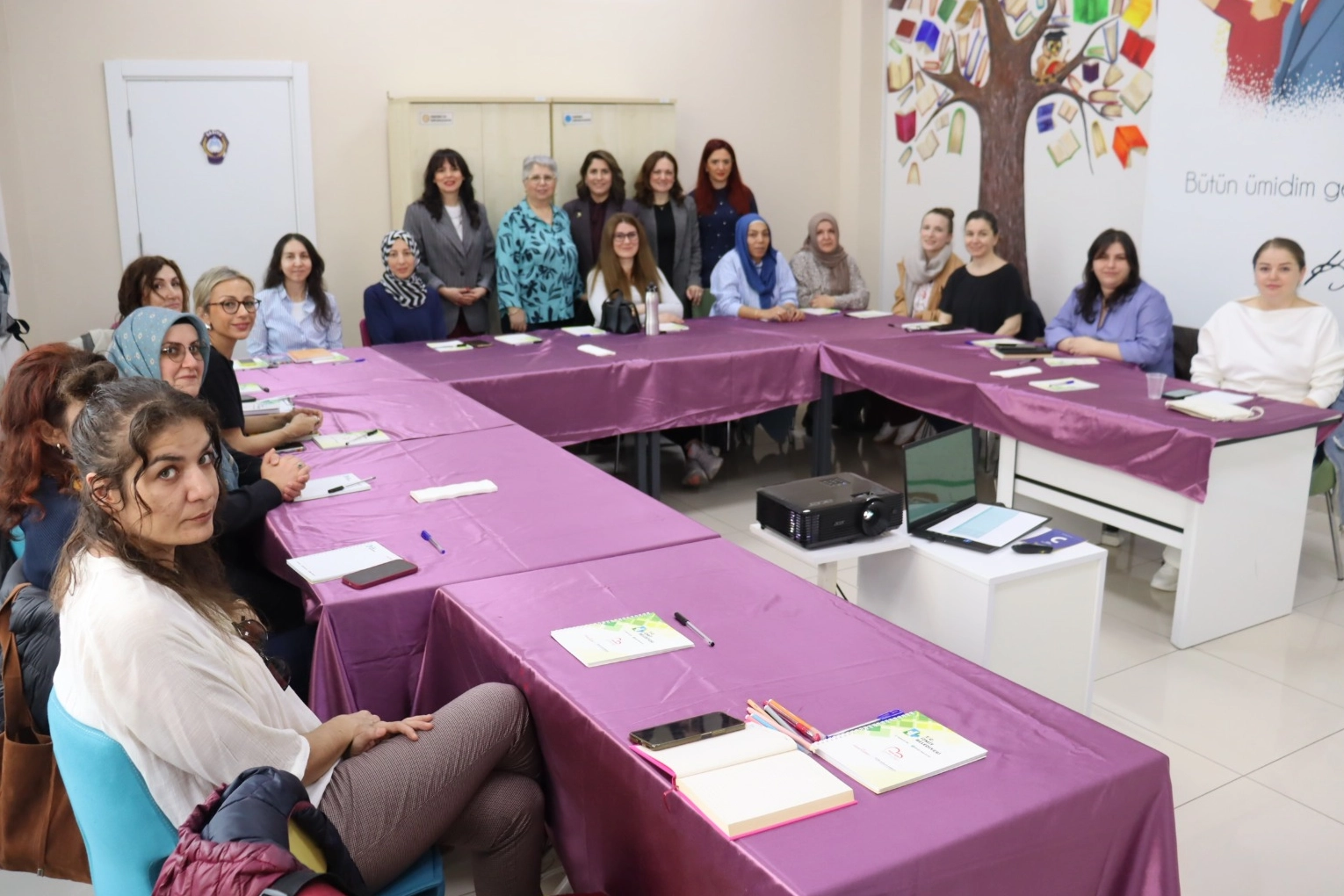 İzmit Bağ Projesi kapsamında eğitim alan kadın girişimciler