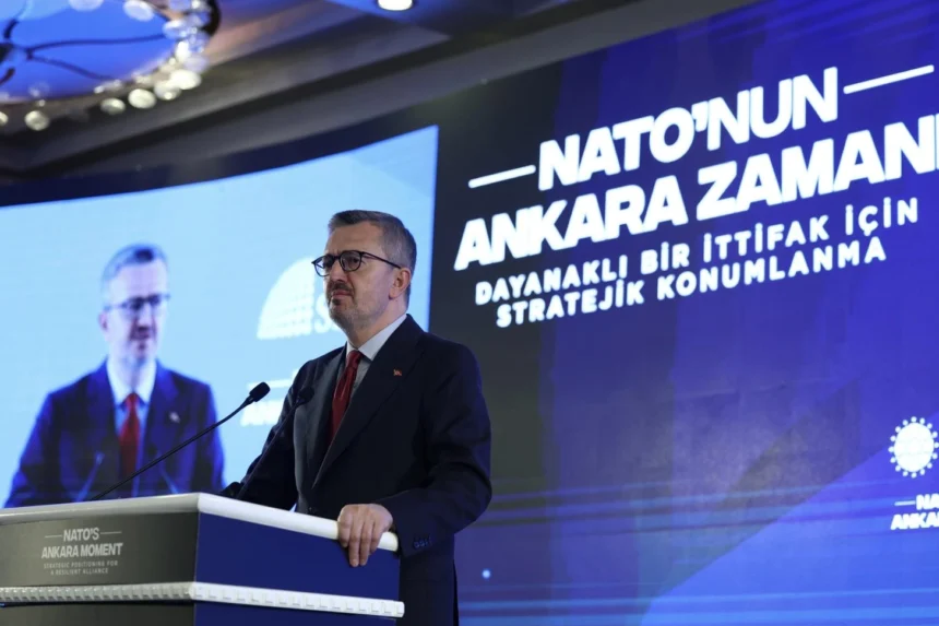 İletişim Başkanı Burhanettin Duran, Türkiye'nin NATO'daki stratejik rolünü anlattı.