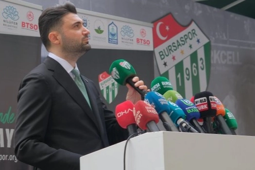 Bursaspor Başkanı Enes Çelik'ten ilçe belediye başkanlarına teşekkür