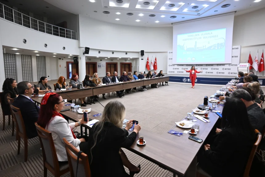 Bursa Ticaret ve Sanayi Odası'nda düzenlenen Kooperatifler Buluşması