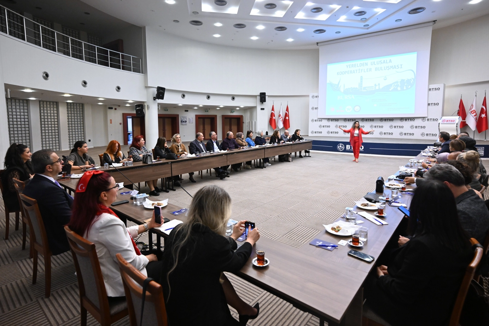 Bursa Ticaret ve Sanayi Odası'nda düzenlenen Kooperatifler Buluşması