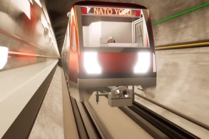 Ankara Büyükşehir Belediyesi'nin duyurduğu 4 yeni metro hattını gösteren harita