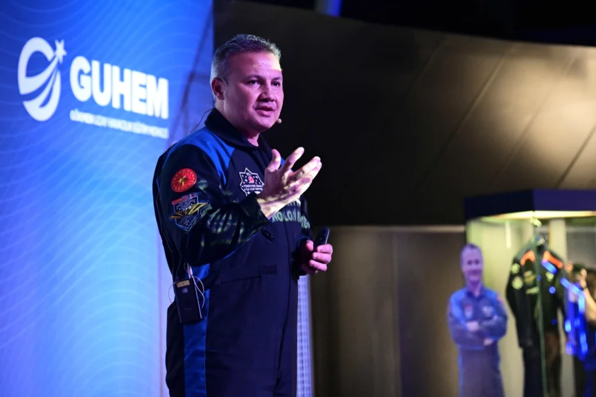 Alper Gezeravcı GUHEM'de Türkiye'nin ilk insanlı uzay misyonunu anlatıyor