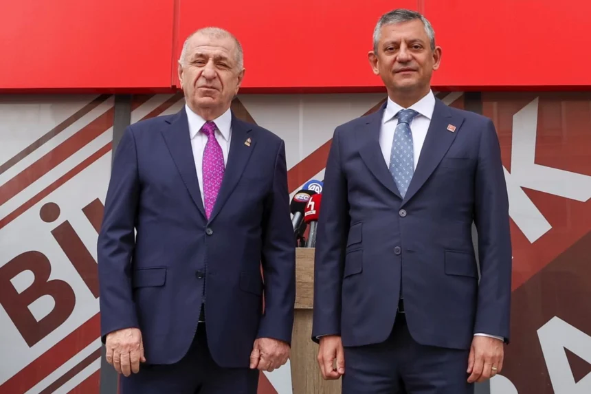 Özgür Özel ve Ümit Özdağ'ın siyasi görüşmesi