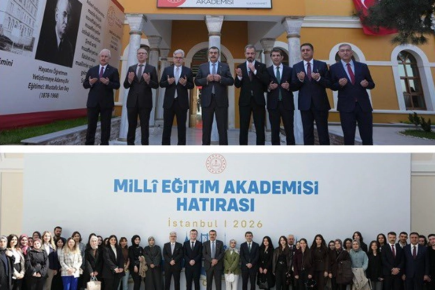 Milli Eğitim Akademisi'nin ilk ders programından genel görünüm