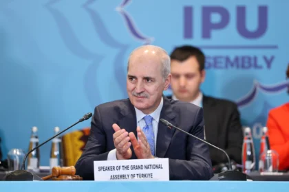 TBMM Başkanı Numan Kurtulmuş, Parlamentolar Arası Birlik Genel Kurulu öncesi konuştu