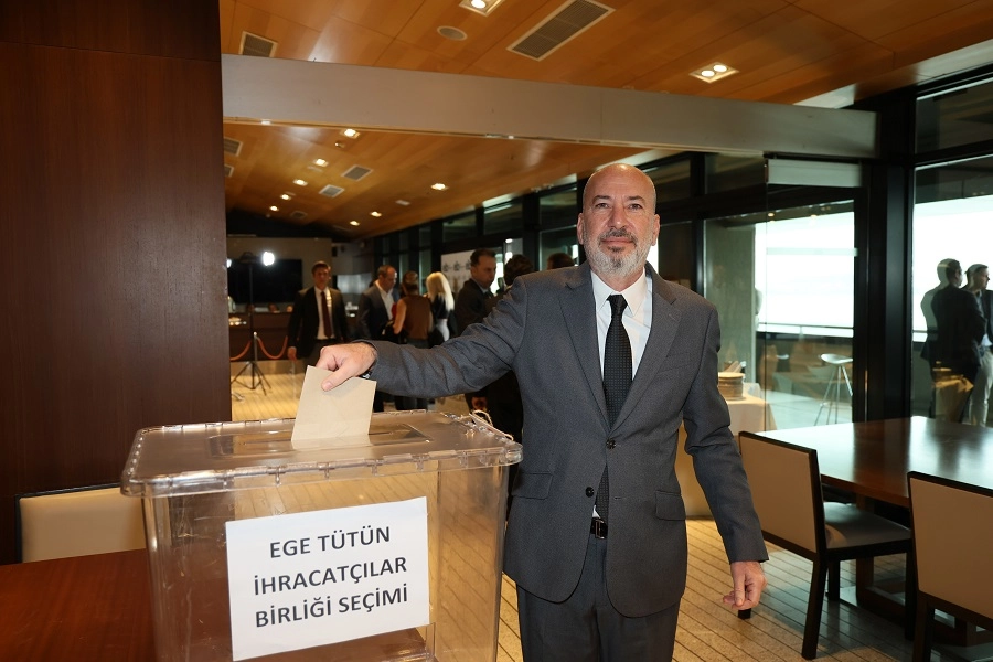 Ege Tütün İhracatçıları Birliği'nde yeni başkan Selim Jimi göreve başladı