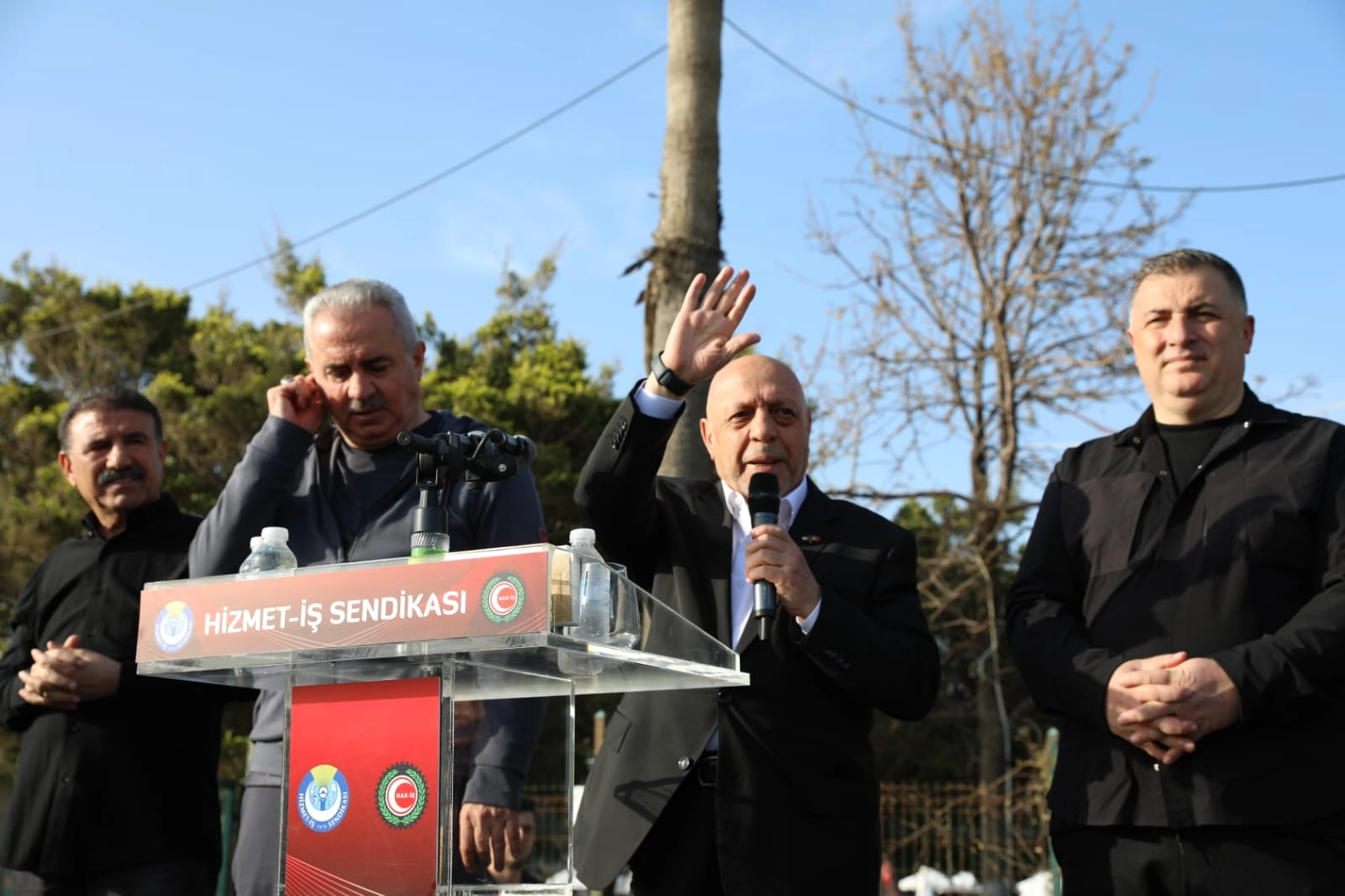 HAK-İŞ Genel Başkanı Mahmut Arslan, Sumud Filosu'na tam destek verdiklerini açıkladı.