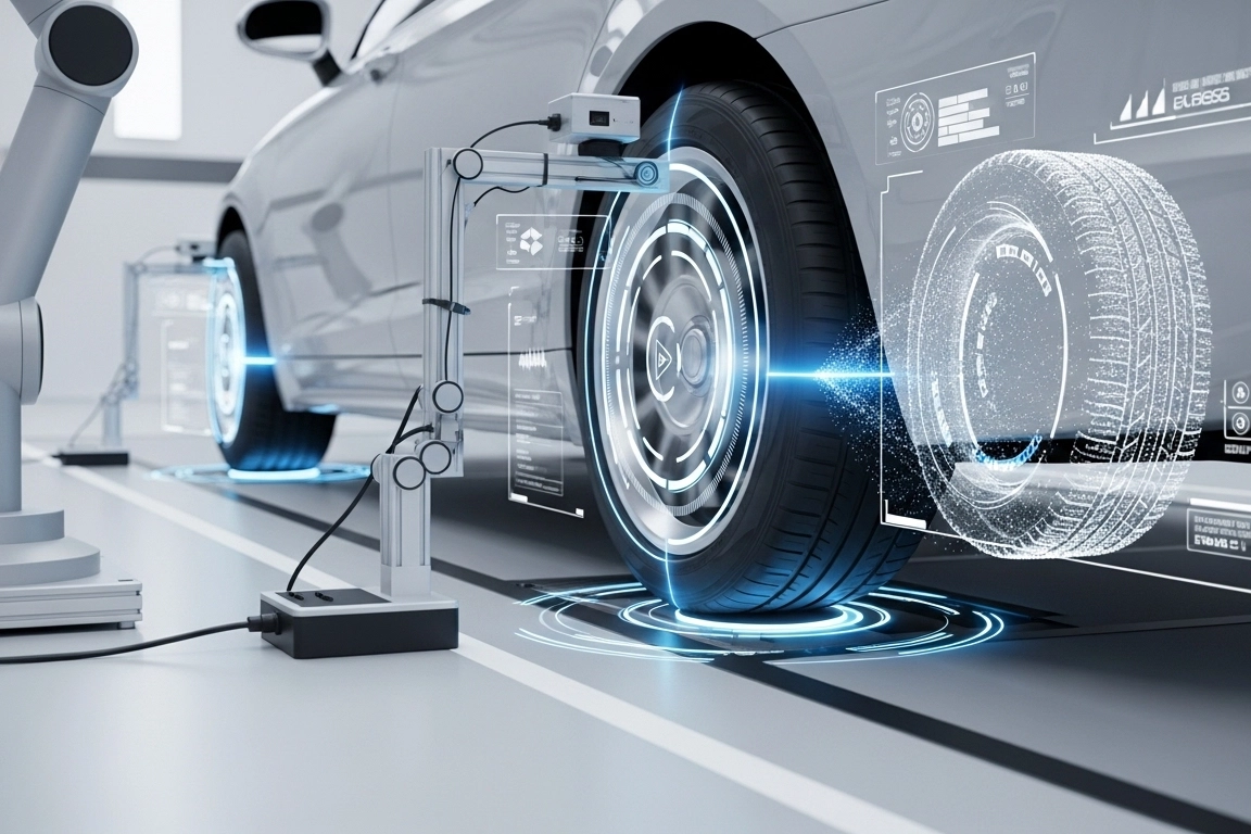 Araç muayene istasyonlarında temassız tarama ve yapay zeka teknolojileri yaygınlaşıyor.