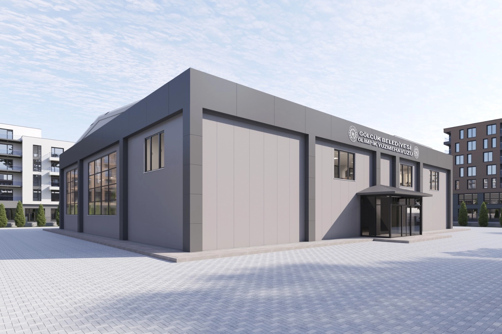 Gölcük Belediyesi'nin yeni spor kompleksi projesi