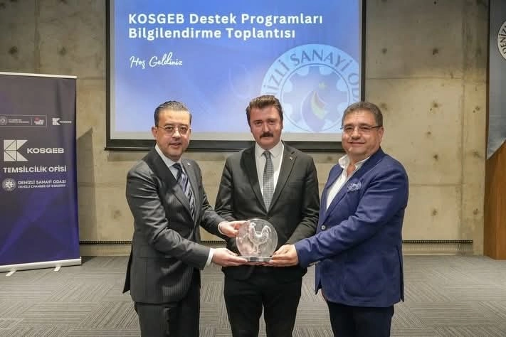 Denizli Sanayi Odası'nda KOSGEB destekleri bilgilendirme toplantısı yapıldı