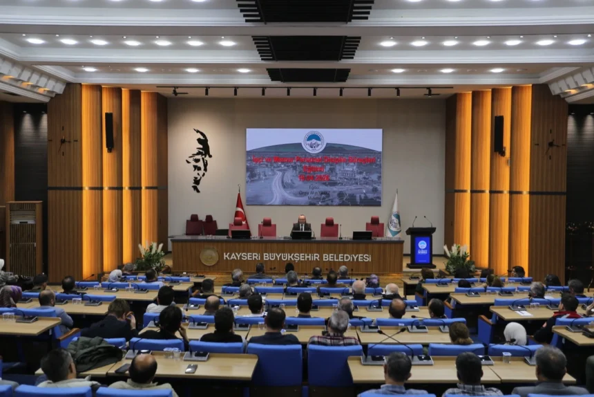 Kayseri Büyükşehir Belediyesi personel disiplin süreçleri eğitimi