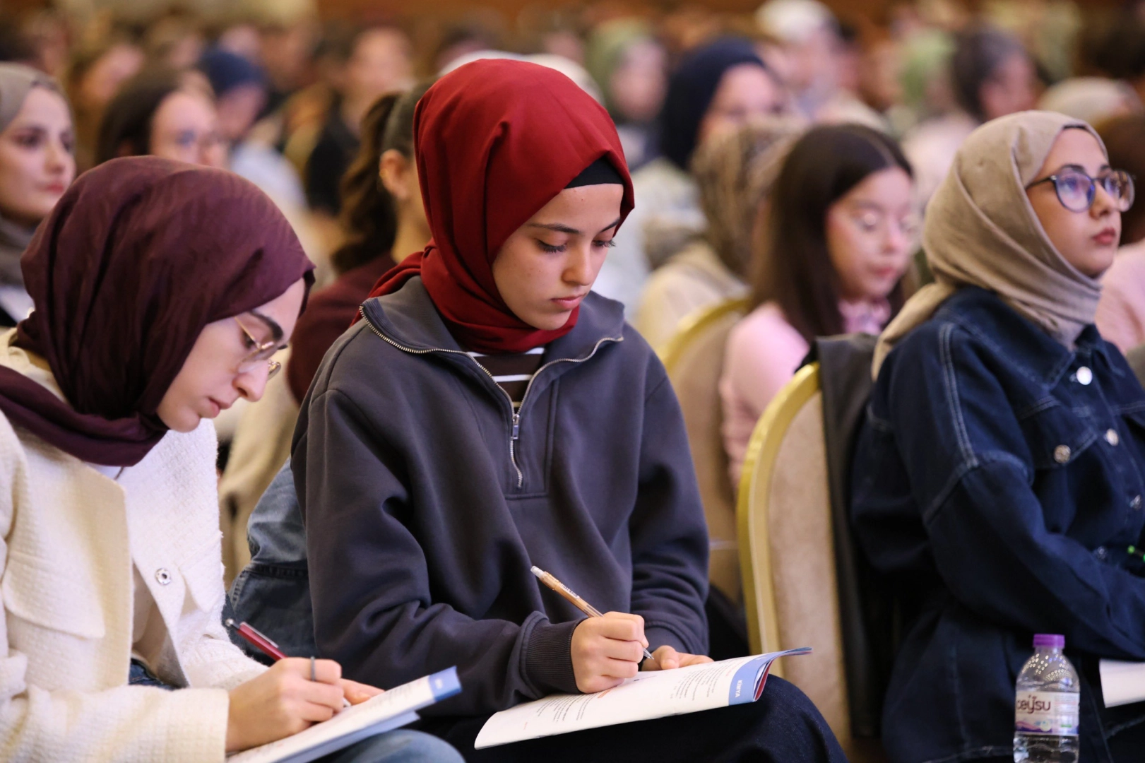 KTO Karatay Üniversitesi YKS Soru Çözüm ve Strateji Geliştirme Kampı katılımcıları