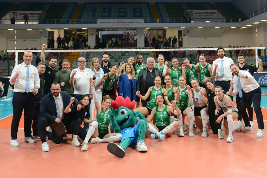 Nilüfer Belediyespor Eker Kadın Voleybol Takımı sezonu 7. sırada tamamladı.