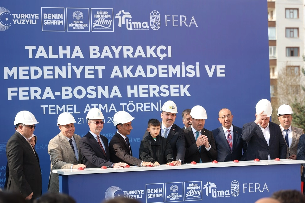 Konya'da Lise Medeniyet Akademisi ve FERA temel atma töreni