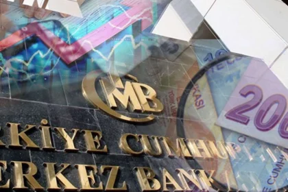 Merkez Bankası'nın faiz kararını açıkladığı toplantıdan bir görsel