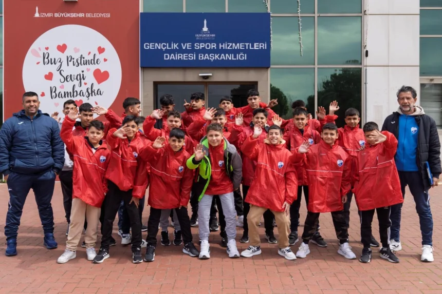 İzmir'de çocuklara yönelik ücretsiz spor yetenek ölçümü etkinliği
