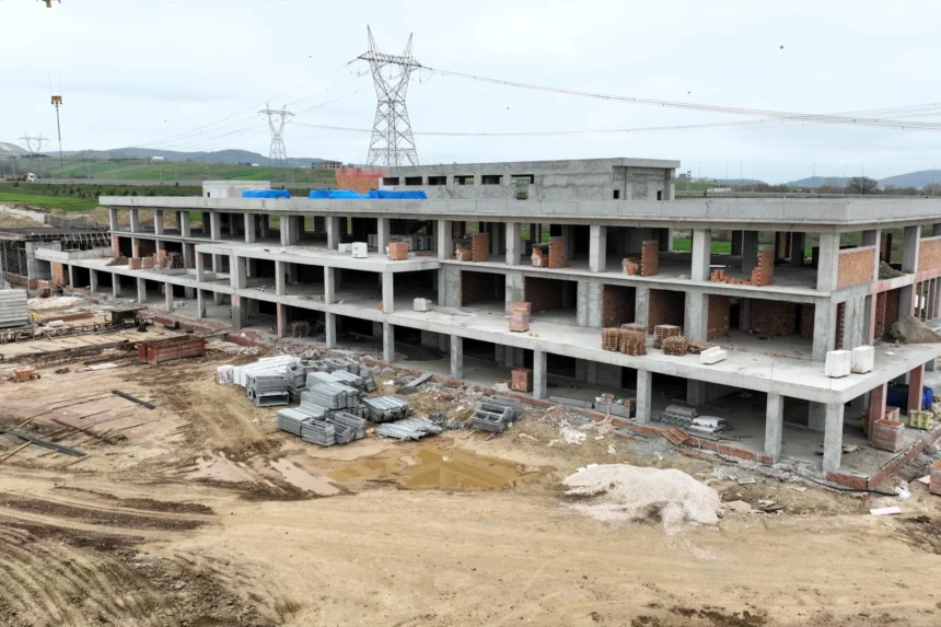 Kocaeli'nin yeni spor üssü inşaatında son durum