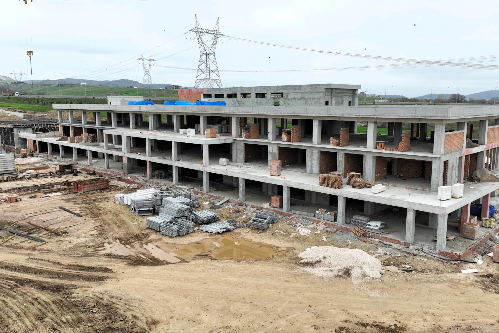 Kocaeli'nin yeni spor üssü inşaatında son durum