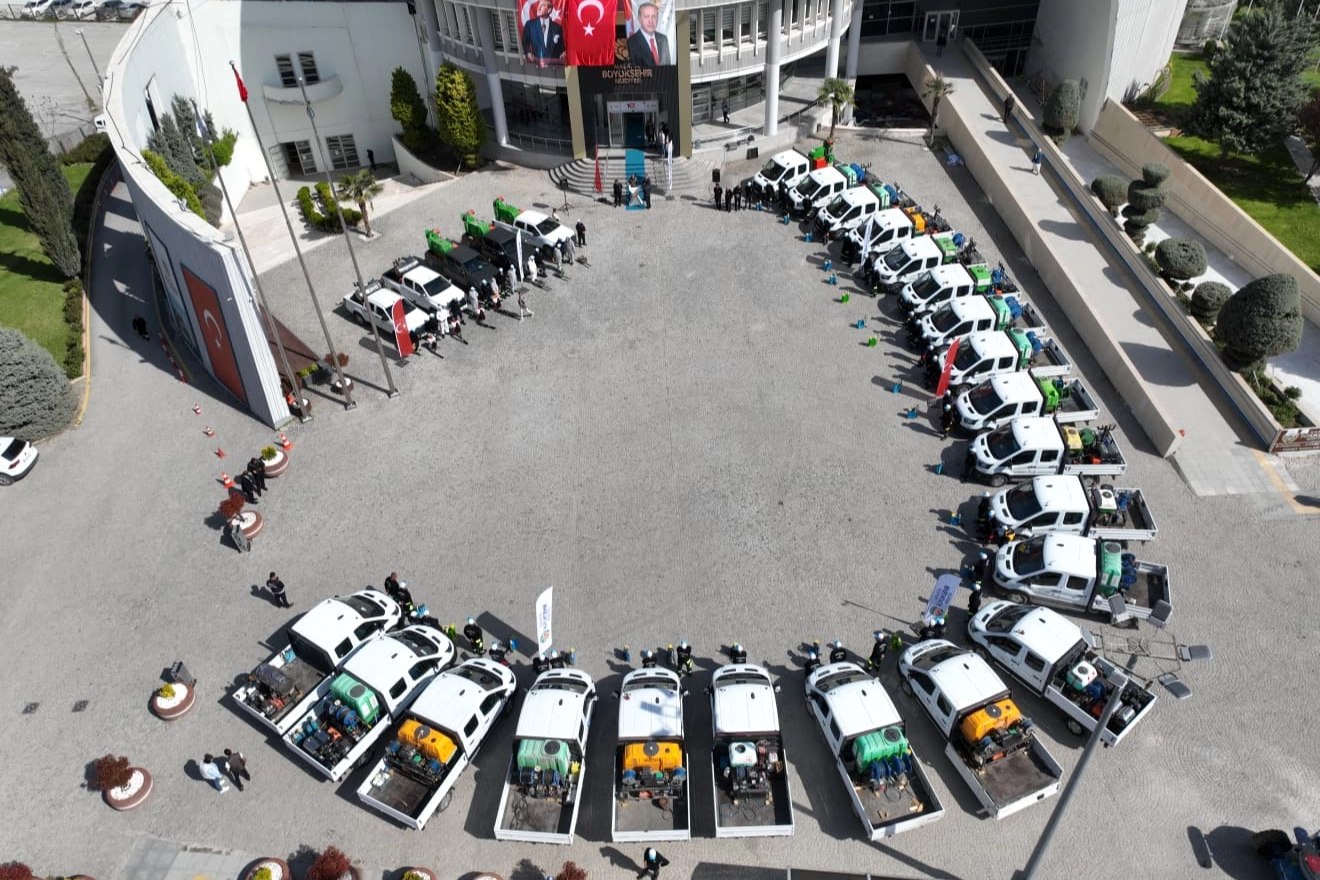 Malatya Büyükşehir Belediyesi 2026 yılı ilaçlama sezonunu başlattı