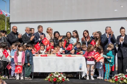 Güzelbahçe Onur Günay Eğitim Kampüsü temel atma töreni ve çocuklara yönelik eğitim vurgusu