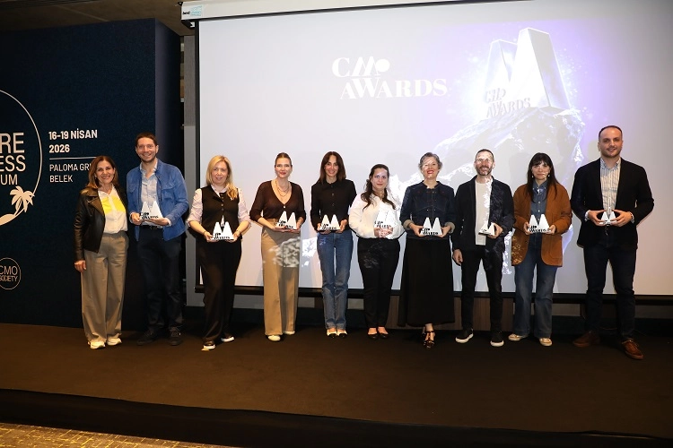 CMO Awards 2026 ödül töreninden genel görünüm