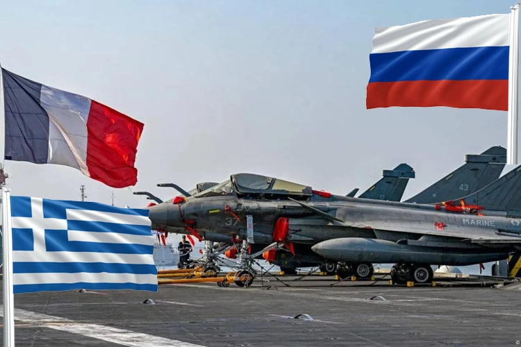 Fransa ve Rusya arasındaki gerilim, Yunanistan'ın da dahil olmasıyla tırmanıyor.