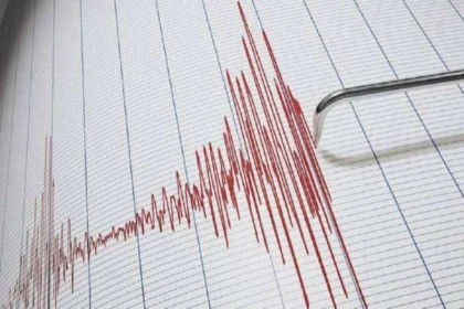 Bingöl Yedisu'da meydana gelen 4.4 büyüklüğündeki depremi gösteren görsel