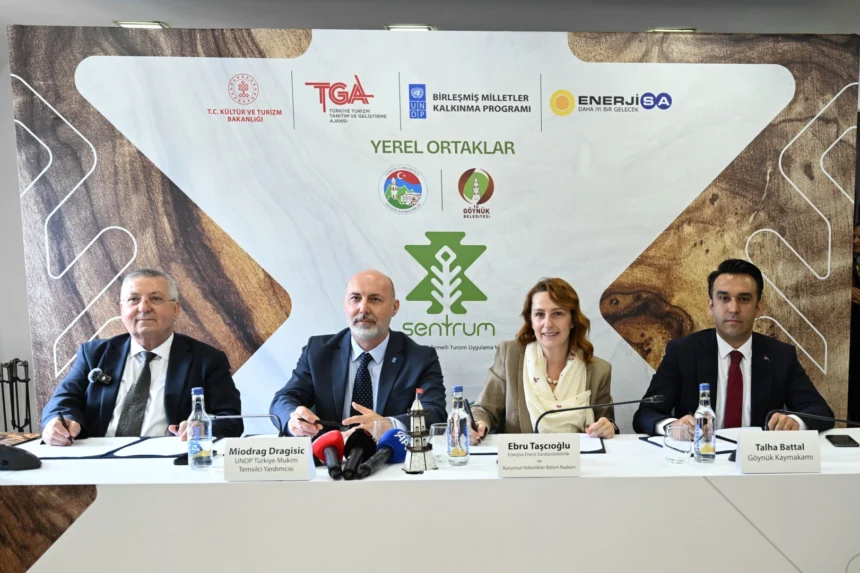 Göynük'te SENTRUM Projesi kapsamında sürdürülebilir turizm uygulamaları