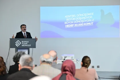 Yıldırım Belediyesi'nin kentsel dönüşüm projeleriyle inşa edilen modern yaşam alanları