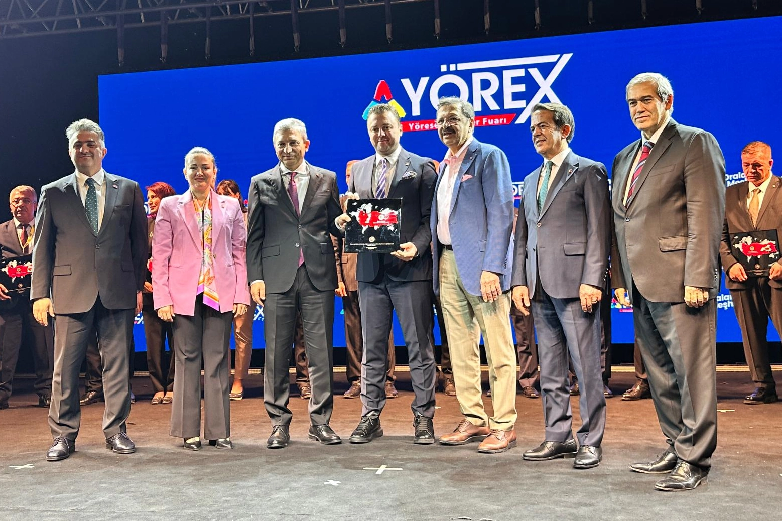 İpsala Pirinci Avrupa Birliği Coğrafi İşaret Tescil Plaketi ve YÖREX Fuarı'ndaki Tanıtımı